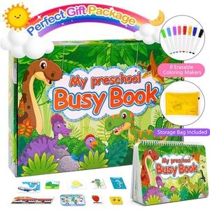 HONGDDY Busy Book, Preschool Learning Activities for Toddlers